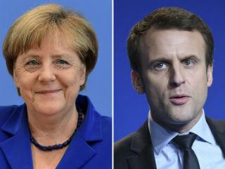 Macron was very direct in his response to a question as to whether — after many years of listlessness and standstill, if not mutual frustration — his goal is to preside over another historic period in the French-German relationship. He gave a one-word answer to a very laboriously put question: “Yes.” Merkel, for her part, had an appreciating smile.
