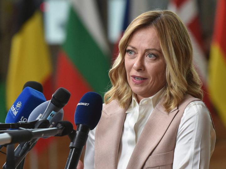 Commenting on her absence, Meloni said she "could not attend under any circumstances" as she had a pre-scheduled diplomatic visit to the Middle East, including a stop in Lebanon.